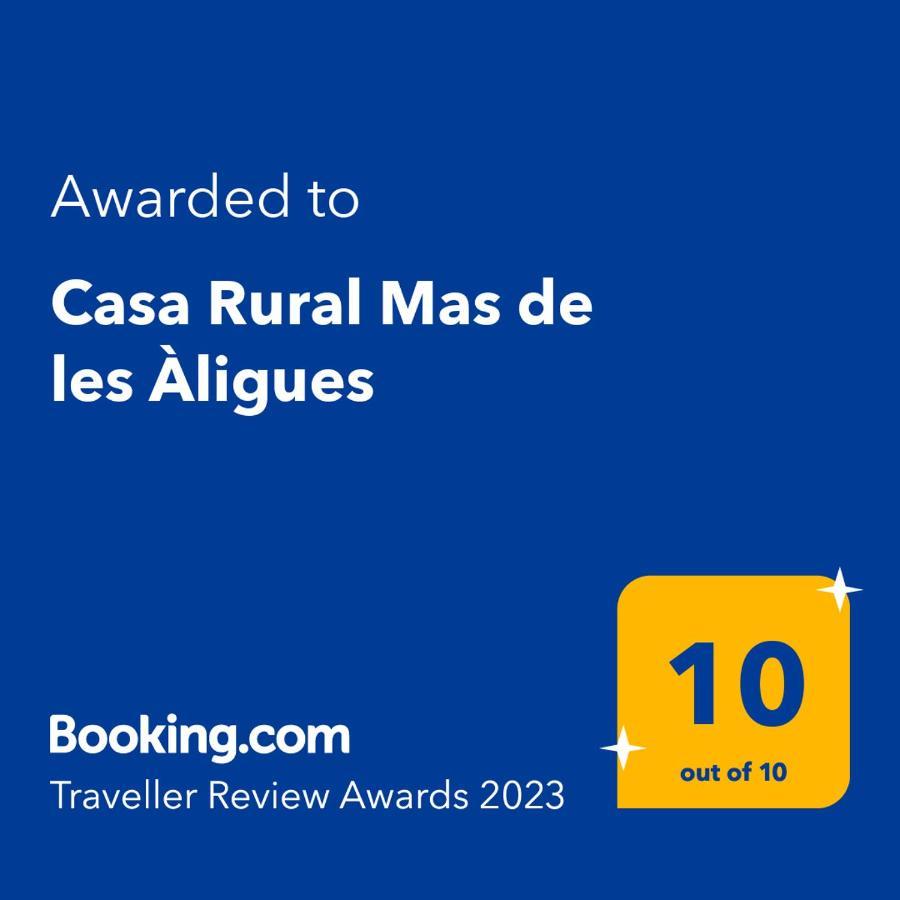 Casa Rural Mas De Les Aligues Mequinenza Zewnętrze zdjęcie