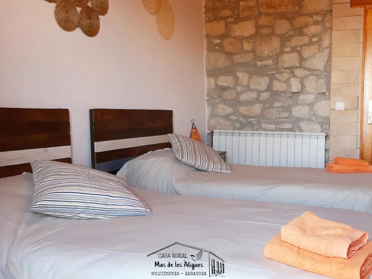 Casa Rural Mas De Les Aligues Mequinenza Zewnętrze zdjęcie