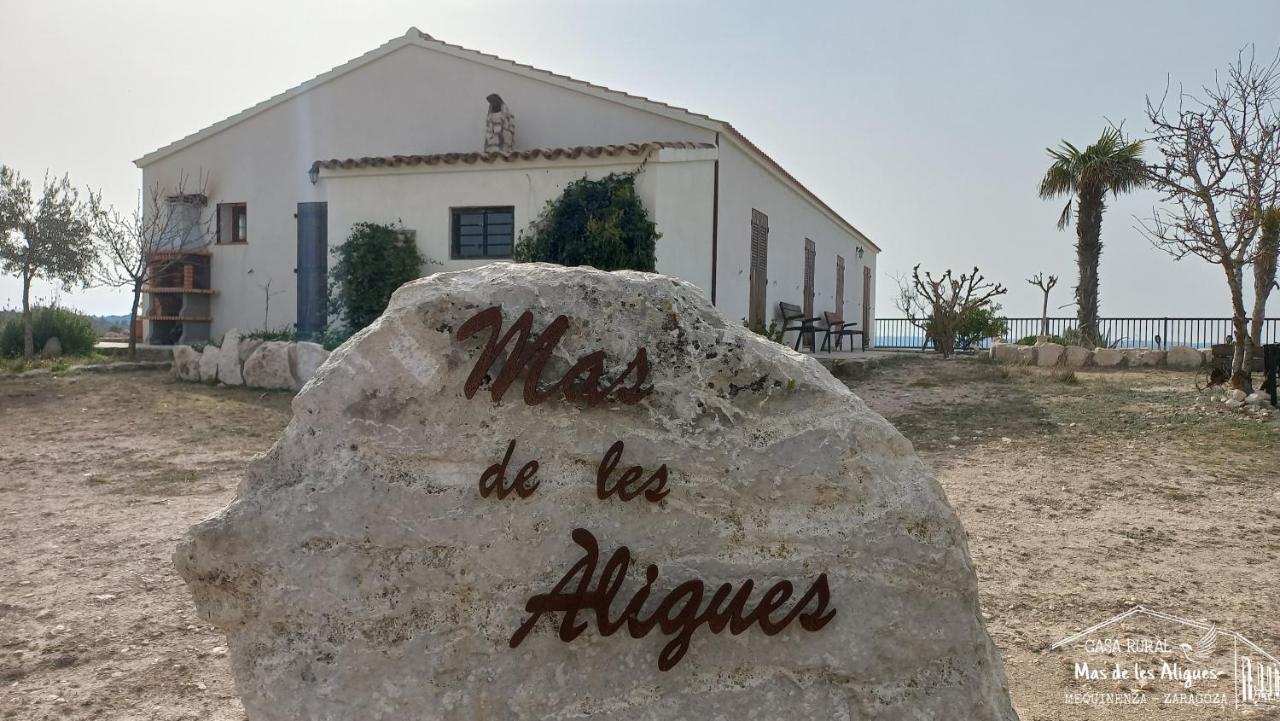 Casa Rural Mas De Les Aligues Mequinenza Zewnętrze zdjęcie